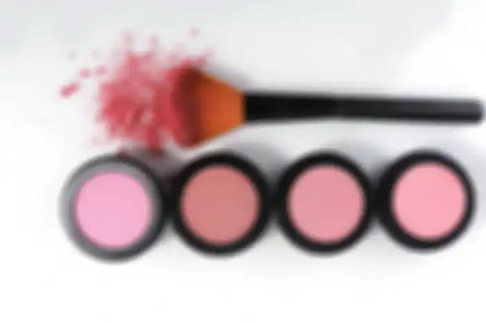 Blush on