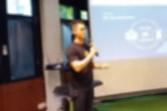 Shaun Djie, COO Digix memperkenalkan mata uang digital berbasis emas murni tersebut.