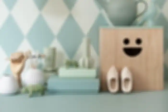 Teknik dengan motif ini cocok diterapkan pada area dapur