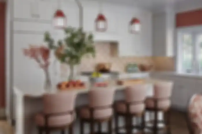 inspirasi dapur sentuhan oranye
