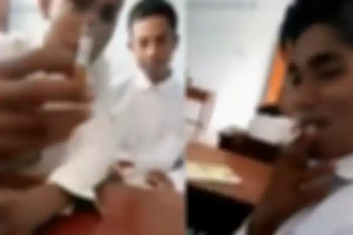 Ini Fakta dari Video Pelajar Merokok di Depan Ibu Guru yang Mengajar dalam Kelas