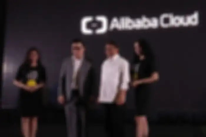 Peluncuran Alibaba Cloud oleh Rudiantara dan Leon Chen