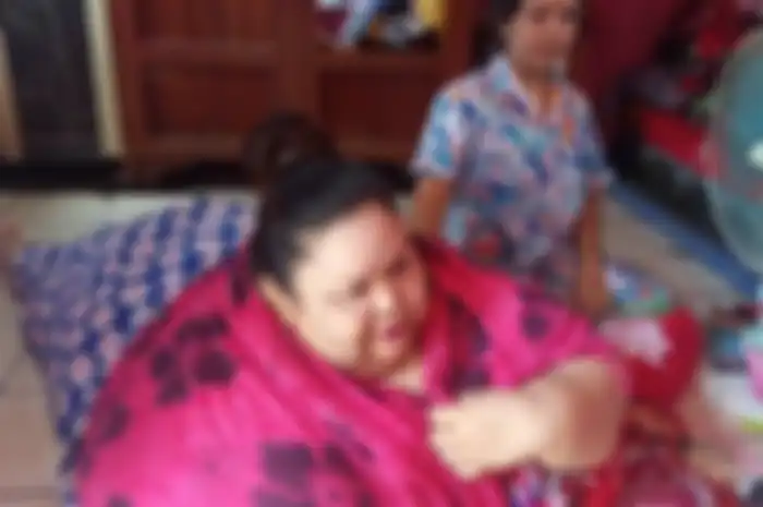 Titi Wati, wanita tergemuk di Kalimantan Tengah yang berbobot hingga 350 kg