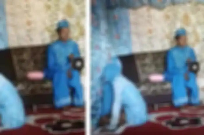 Pengantin wanita ini histeris saat berada di pelaminan