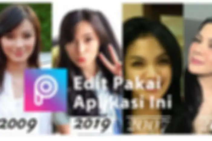 Aplikasi Edit 10 Years Challange