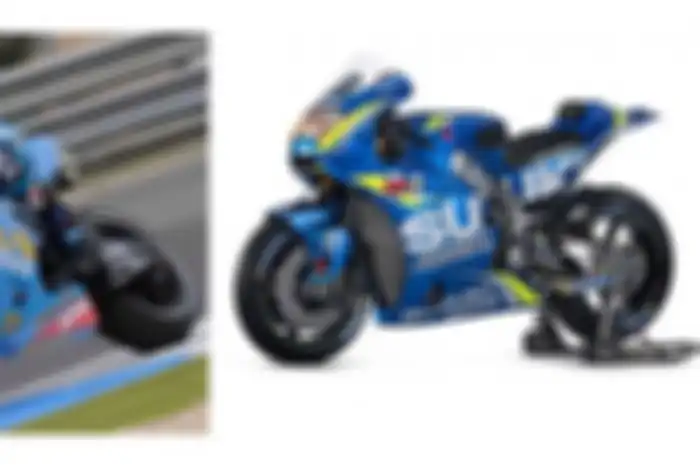 Suzuki GSX-V dipakai musim 2009 sementara GSX-RR dipakai sejak 2014