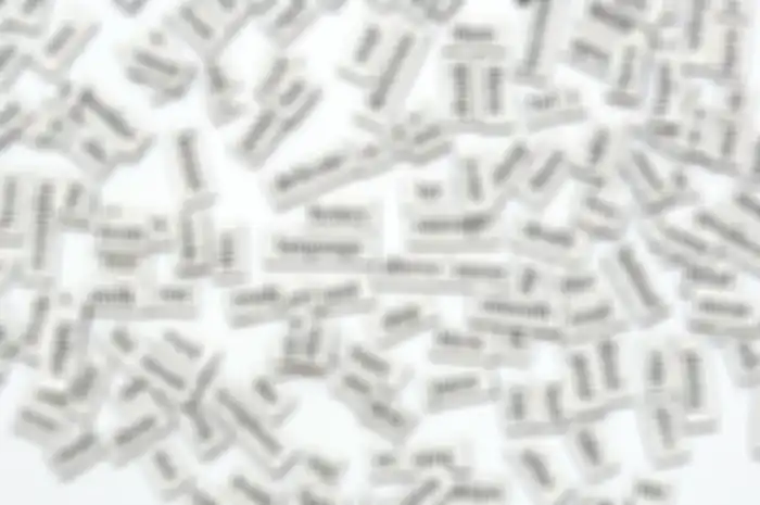 Kata-kata dalam Bahasa Inggris 