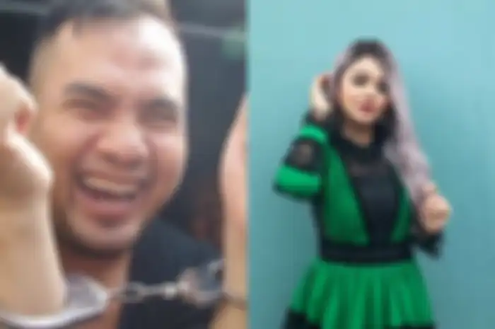 Kolase Saipul Jamil dan Jenita Janet.