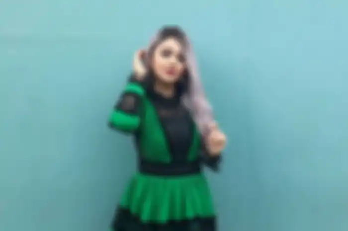Jenita Janet saat ditemui di kawasan Jalan Tendean, Jakarta Selatan. Senin (21/1/2019).