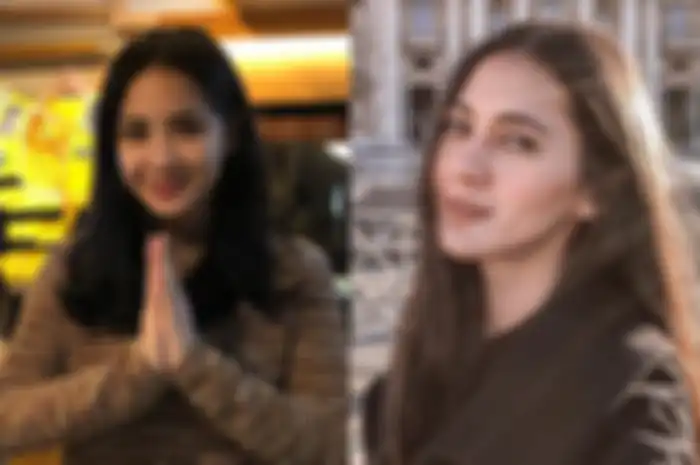 Nagita Slavina dan Paula Verhoeven.