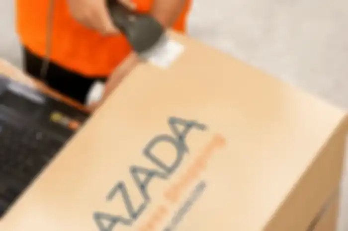 Ilustrasi penjualan di Lazada