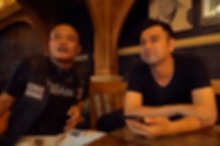 Raffi Ahmad saat berkunjung ke rumah Sule