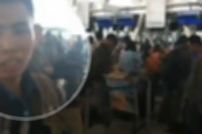 Kolase penumpang di Bandara Kualanamu, Sumut, Rabu (23-1-2019) 