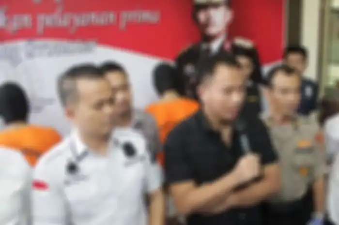 Vicky Prasetyo di Mapolres Metro Bekasi, Kabupaten Bekasi, Rabu (23/1/2019). 