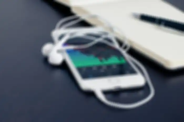 Ilustrasi aplikasi streaming musik.