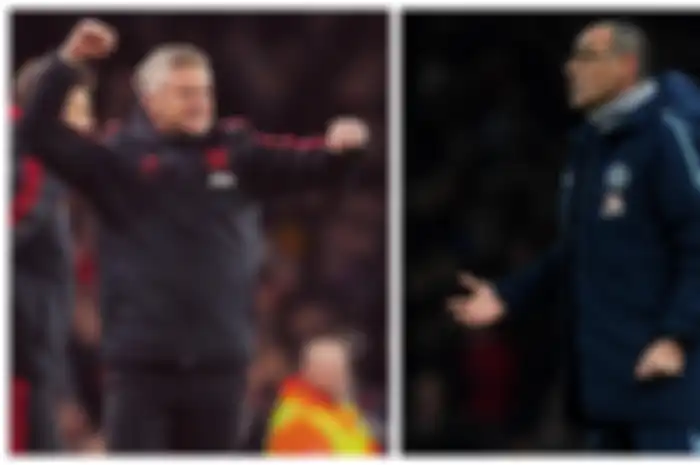 Ole Gunnar Solskjaer dan Maurizio Sarri