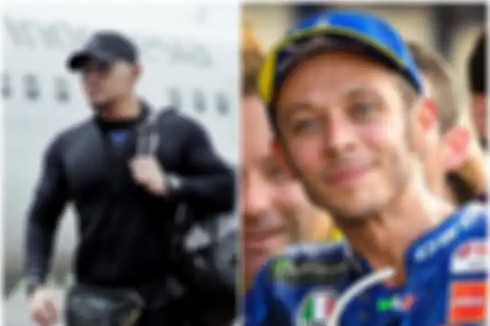 Deddy Corbuzier bertemu Valentino Rossi KW dari Indonesia