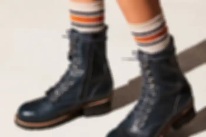 Lace-up boots