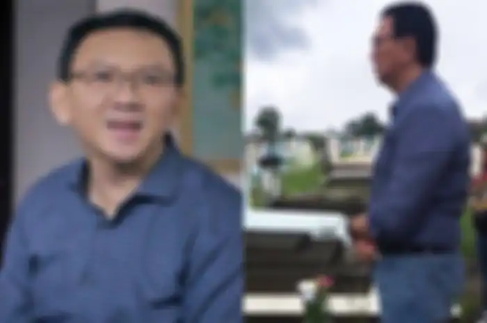 Ahok ziarah ke makan sang ayah
