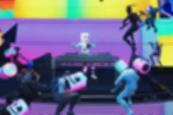 Konser Marshmello dalam game Fortnite