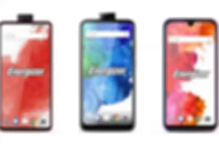 Tampilan smartphone buatan Energizer
