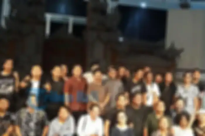 Peserta diskusi RUU Permusikan, satu diantaranya musisi Indra Lesmana di ISI Denpasar, Senin (4/2/2019). 