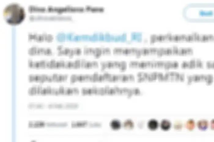 Utas tentang anak SMA berprestasi namun nggak bisa mendaftarkan dirinya ke SNMPTN.