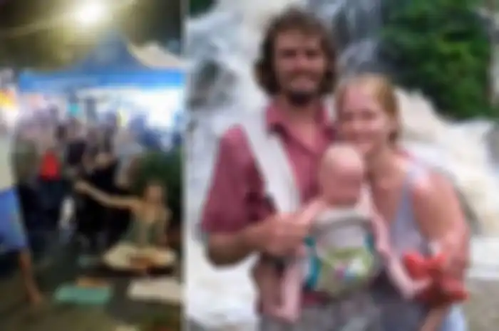 Viral Pelancong Mengayunkan Bayi, Kenali Olahraga Yoga Bayi Berayun di Rusia