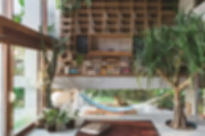 Brutalist Tropical Home in Bali