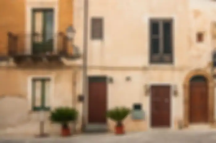 Rumah di Sambuca di Sicilia, Italia. 