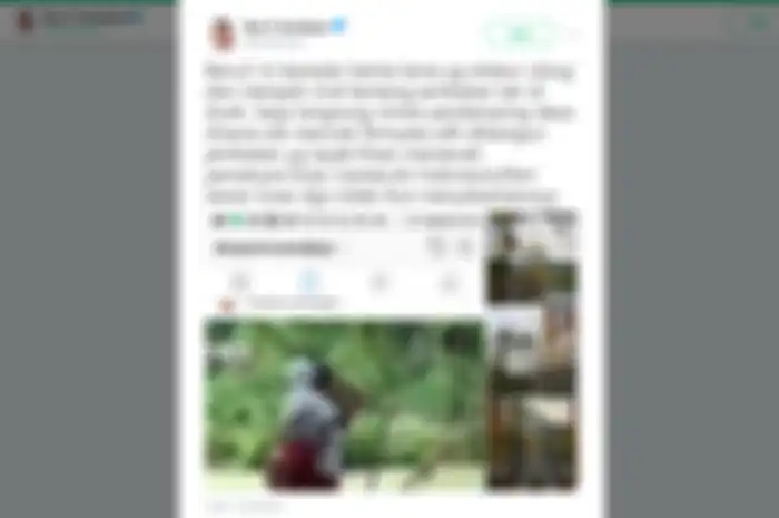 Cuitan Menteri Desa, Pembangunan Daerah Tertinggal dan Transmigrasi Indonesia Eko Putro Sandjojo soal jembatan tali di Aceh.