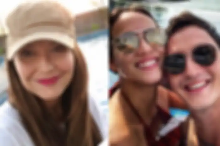 Tamara Blesznyki dan Mike Lewis bersama sang kekasih