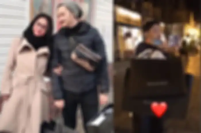 Akui Menggaji Suaminya, Dewi Perssik Tertawa Katakan Hal Ini Saat Lihat Angga Wijaya Panggul Belanjaannya