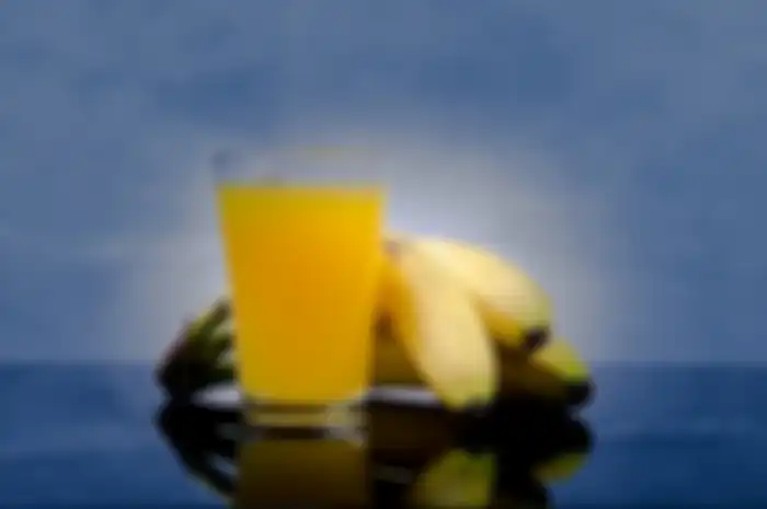 Ilustrasi jus pisang