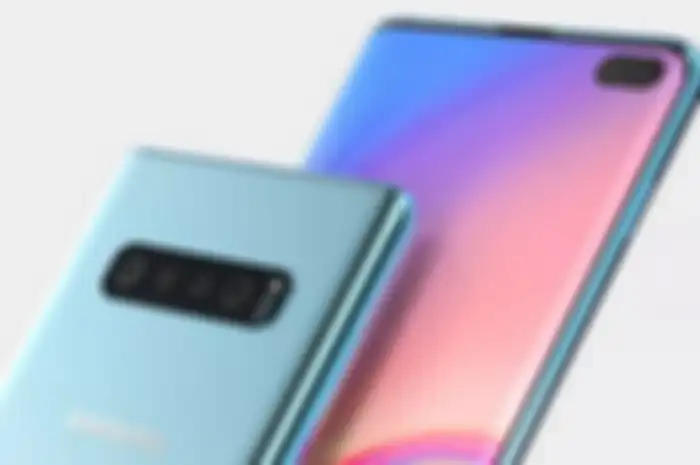 desain konsep Samsung Galaxy S10 Plus