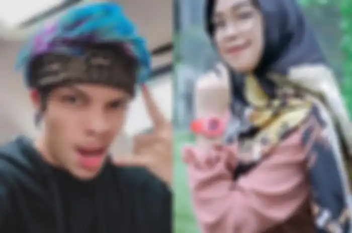 Kolase Atta Halilintar dan Ria Ricis.