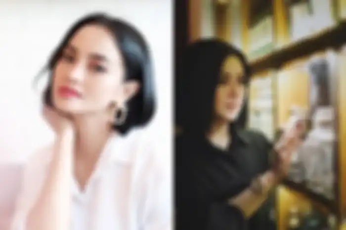Kolase foto Ririn Ekawati dan Syahrini