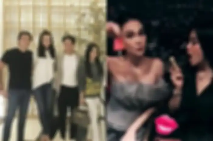 Beredar Foto Kebersamaan Mereka Bertiga di Masa Lalu, Reino Barack Kecup Luna Maya, Syahrini Justru Memuji Kecantikan Temannya Itu