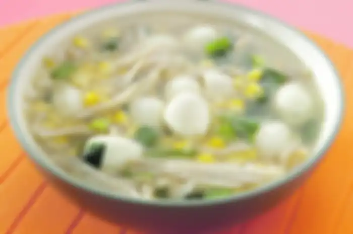 Resep Sup Jagung Telur Puyuh