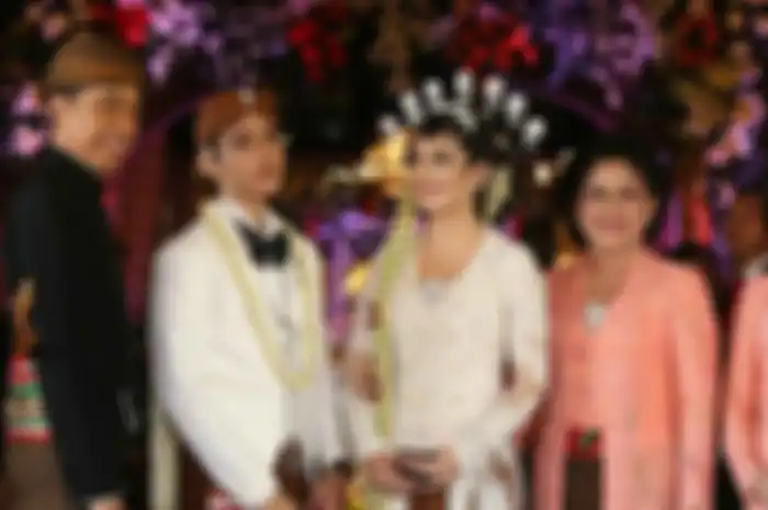 momen pernikahan Selvi Ananda dan putra Presiden Jokowi, Gibran Rakabuming