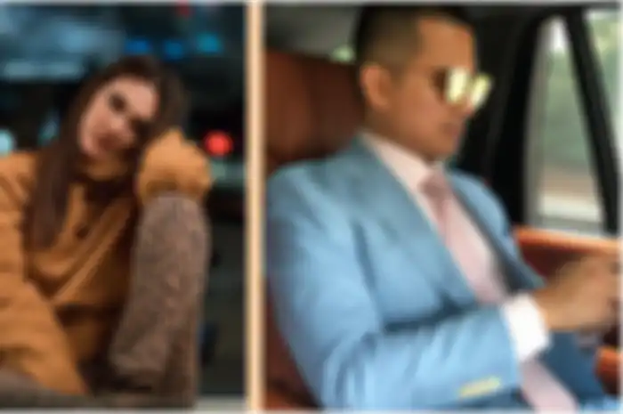 Faisal Nasimuddin memuji kecantikan Luna Maya mengenakan hijab setelah pulang umrah