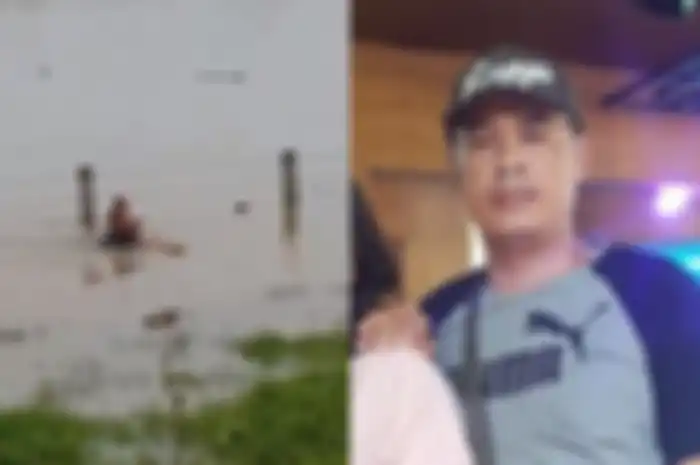 Kisah Aiptu Sujadi, Sosok Penolong Viral Saat Banjir Tol Madiun, Ajak Anak Selamatkan 2 Balita yang Terendam Air Setinggi Leher Orang Dewasa