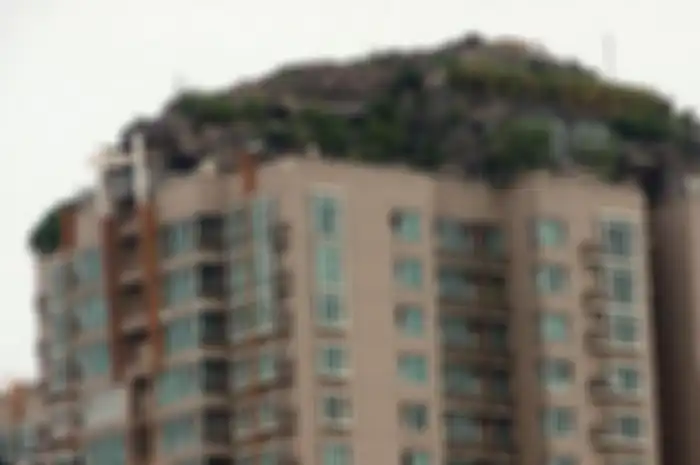 Warga Tiongkok bangun gunung di atas apartemen