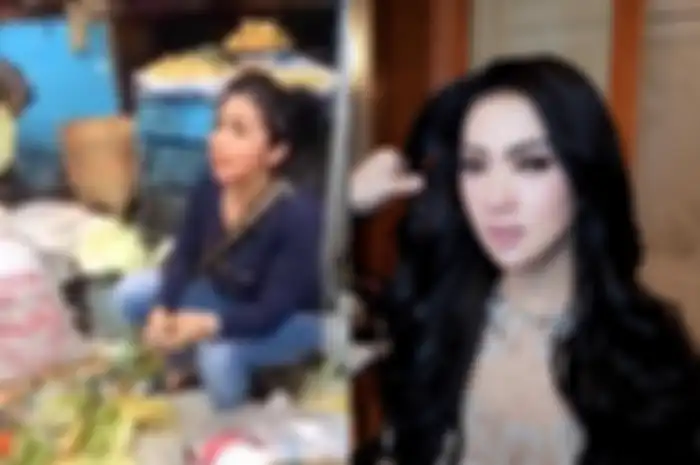 Penjual Sayur Mirip Syahrini