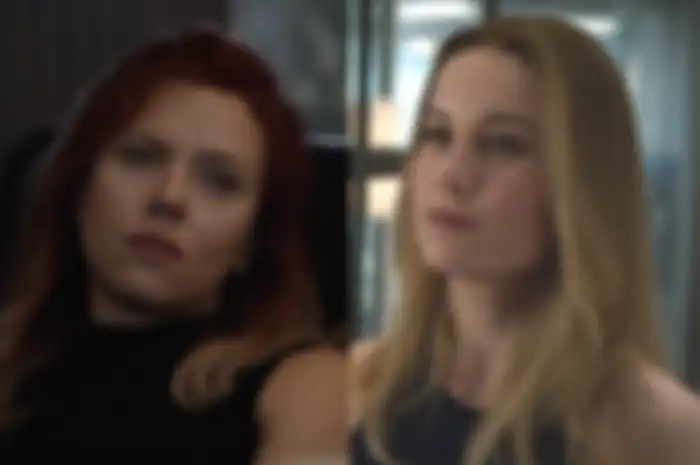 Natasha Rumanoff dan Carol Danvers di trailer Avengers: Endgame