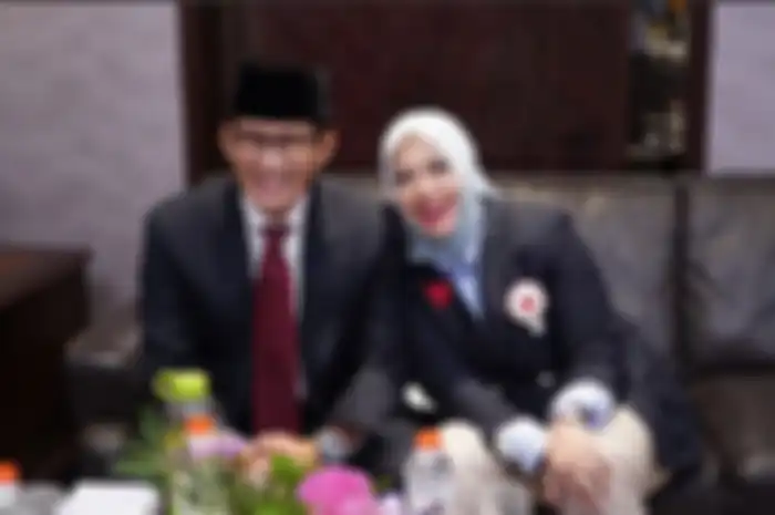 Nur Asia dan Sandiaga Uno