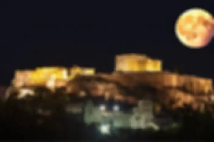 Ilustrasi supermoon