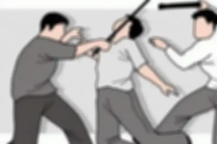 Ilustrasi pengeroyokan.