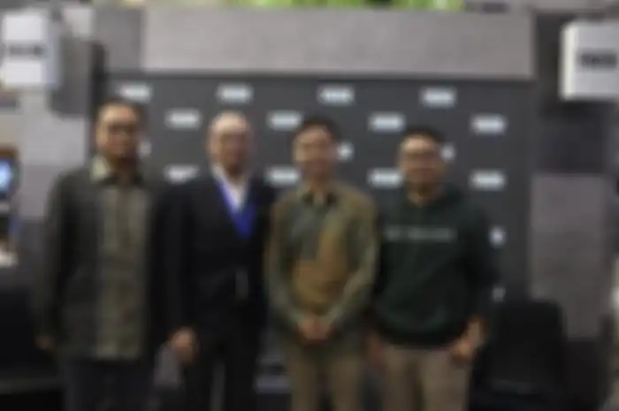 Empat pembicara di talkshow TACO