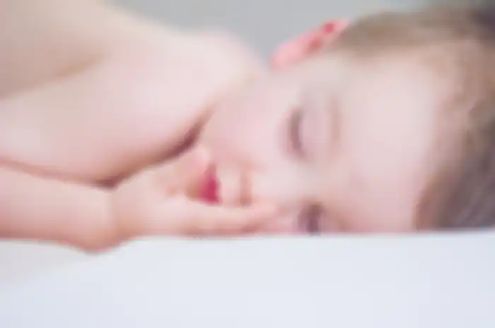 Ilustrasi anak tidur